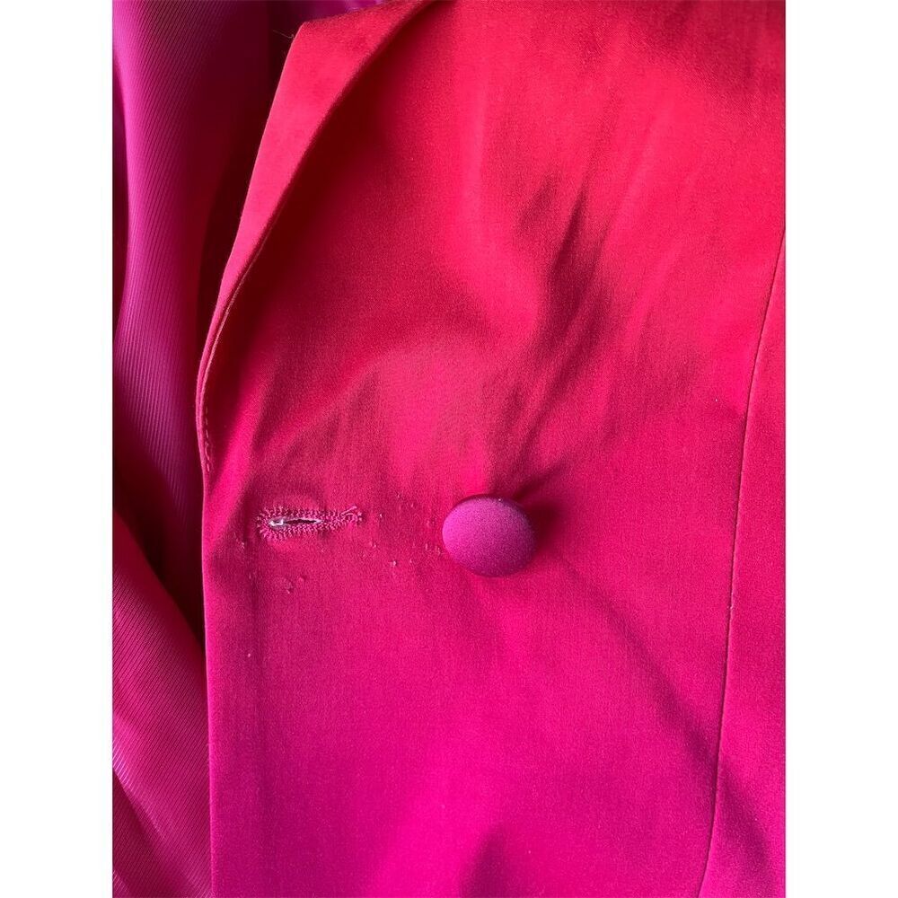 🆕 Trina Turk Women's Pink Ombre Blazer Size 4 Double-Button Tailored - Picture 6 of 16